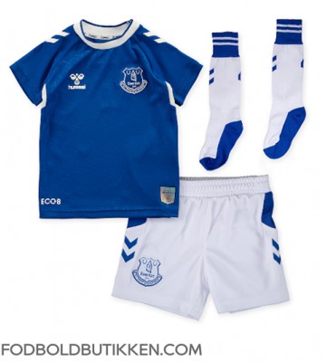 Everton James Tarkowski #2 Hjemmebanetrøje Børn 2022-23 Kortærmet (+ Korte bukser)